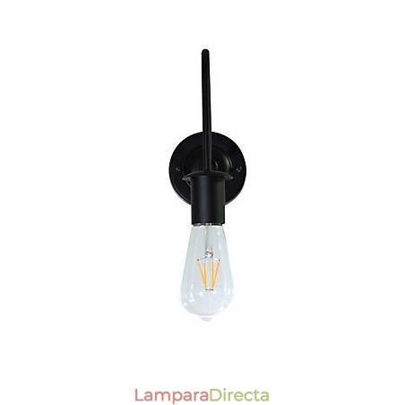 Apliques de pared Lámpara de pared de hierro Lámpara de pared con sable de luz negro tonto en la pared Apliques de pared Lámpara de pared de hierro Lámpara de pared con sable de luz negro tonto en la pared