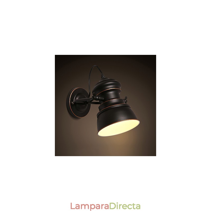 Iluminación industrial vintage, estilo retro, de lujo, para interiores, dormitorios, balcones, bares y pasillos.