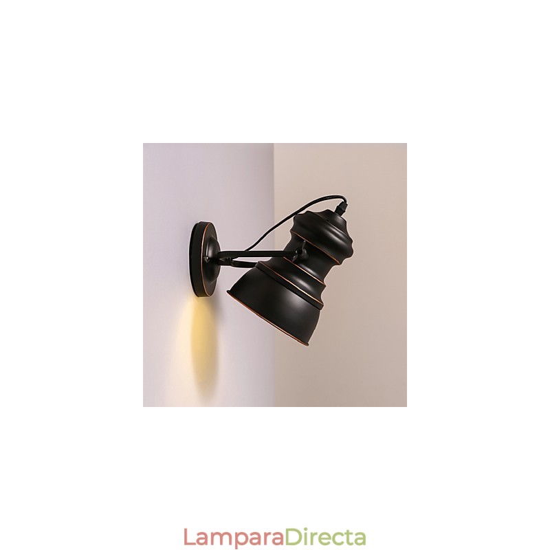 Iluminación industrial vintage, estilo retro, de lujo, para interiores, dormitorios, balcones, bares y pasillos.