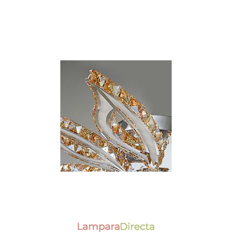 Lámpara de techo moderna contemporánea de metal