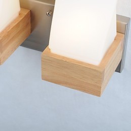 Apliques de pared modernos y contemporáneos para iluminación ascendente.