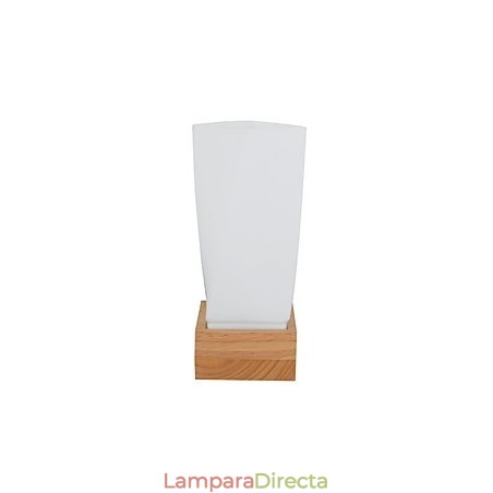 Lámpara de pared sencilla, lámpara de noche, lámpara de escritorio con pantalla de vidrio y madera maciza para dormitorio, tocador, sala de estar, habitación de bebé, dormitorio universitario, mesa de centro, librería Lámpara de pared sencilla, lámpara de noche, lámpara de escritorio con pantalla de vidrio y madera maciza para dormitorio, tocador, sala de estar, habitación de bebé, dormitorio universitario, mesa de centro, librería