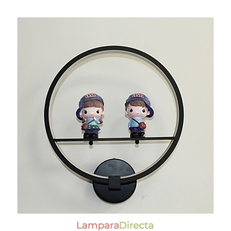 Lámpara de pared creativa moderna para habitación infantil, lámpara de personalidad, lámpara de pared empotrada, material de aluminio, lámparas de pasillo y linternas. Lámpara de pared creativa moderna para habitación infantil, lámpara de personalidad, lámpara de pared empotrada, material de aluminio, lámparas de pasillo y linternas.
