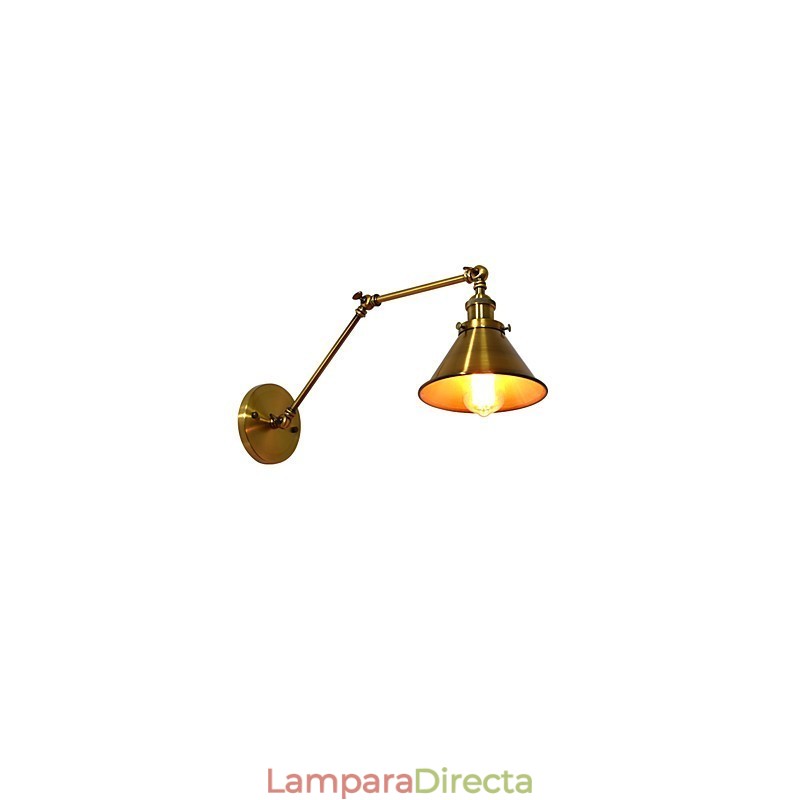 Apliques de pared Aplique de pared Lámpara de pared de hierro Lámpara de sable de luz negra tonta en la pared