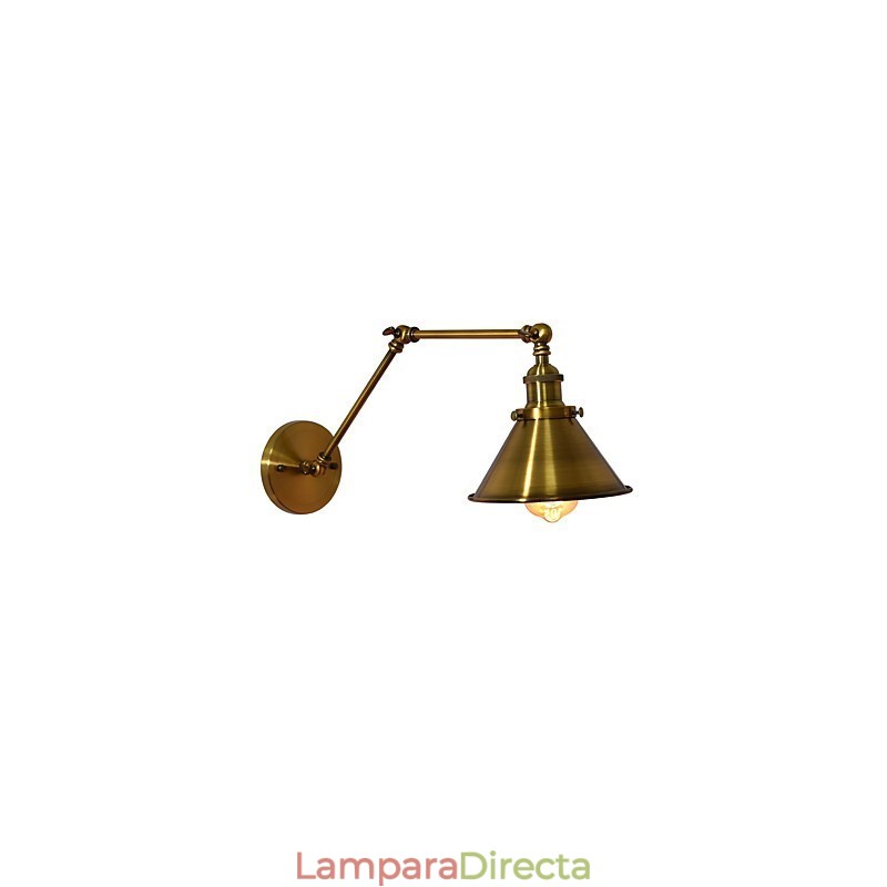 Apliques de pared Aplique de pared Lámpara de pared de hierro Lámpara de sable de luz negra tonta en la pared