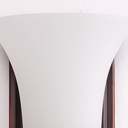 Apliques de pared con luz ambiental de estilo rústico Lodge con acabado en óxido negro para protección ocular.