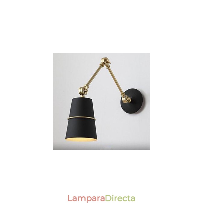 Lámpara de pared posmoderna, sencilla, para restaurante, de arte, para dormitorio, de diseño, para oficina, escritorio, lámpara de noche.