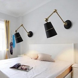 Lámpara de pared posmoderna, sencilla, para restaurante, de arte, para dormitorio, de diseño, para oficina, escritorio, lámpara de noche.