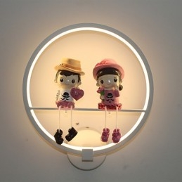 Lámpara de pared moderna minimalista, luces creativas para pasillos y escaleras.