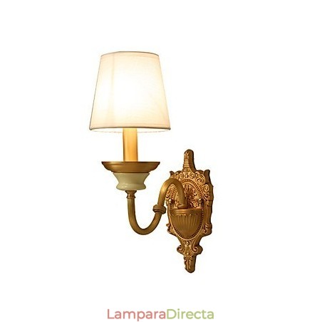 Aplique de pared de latón clásico, tradicional y de estilo campestre, ideal para iluminar desde arriba en estilo mini. Aplique de pared de latón clásico, tradicional y de estilo campestre, ideal para iluminar desde arriba en estilo mini.