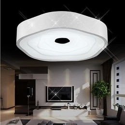 Luz de noche moderna empotrada en blanco + blanco natural + blanco cálido