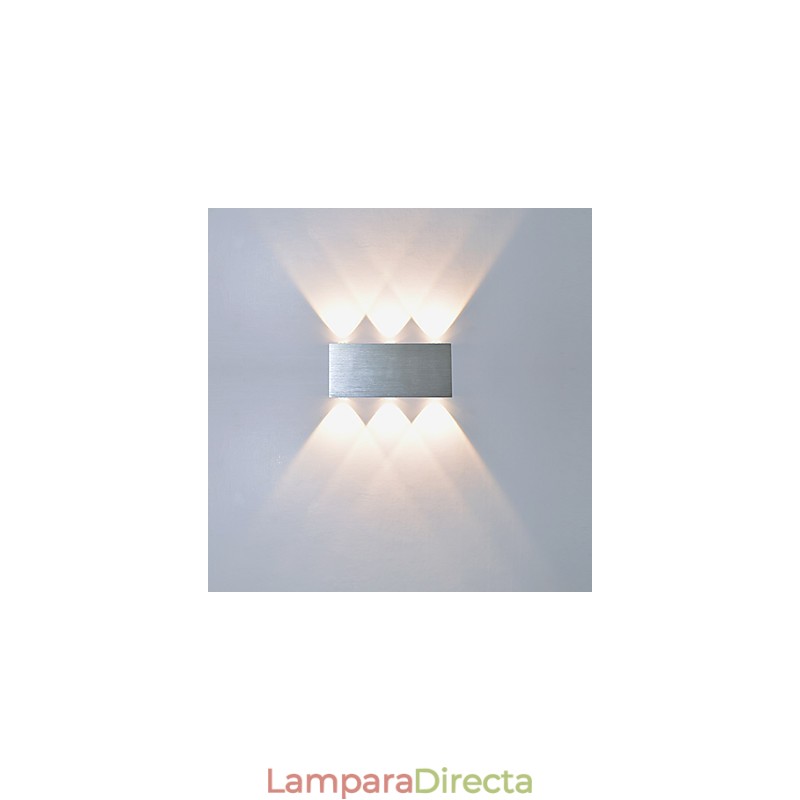 Lámparas de pared empotradas de estilo mini con luz ambiental