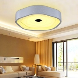 Luz de noche moderna empotrada en blanco + blanco natural + blanco cálido