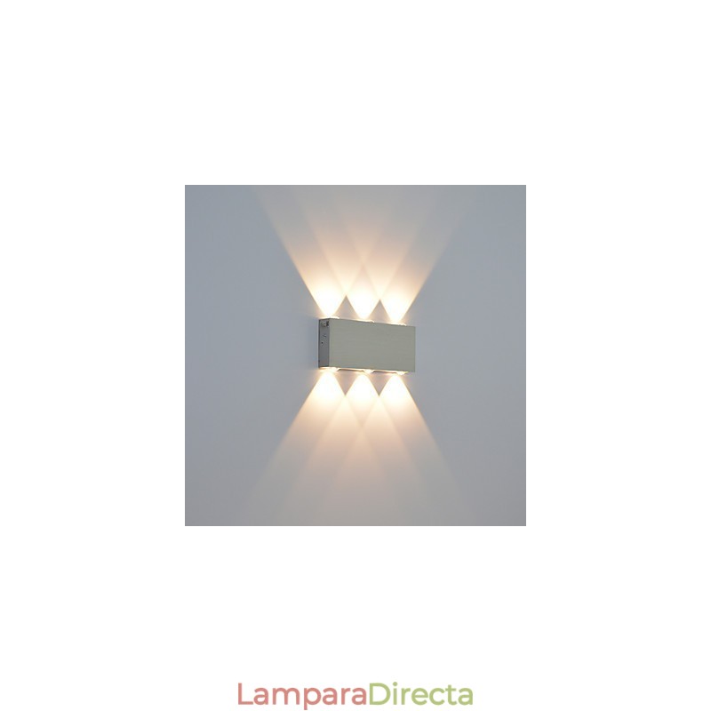 Lámparas de pared empotradas de estilo mini con luz ambiental