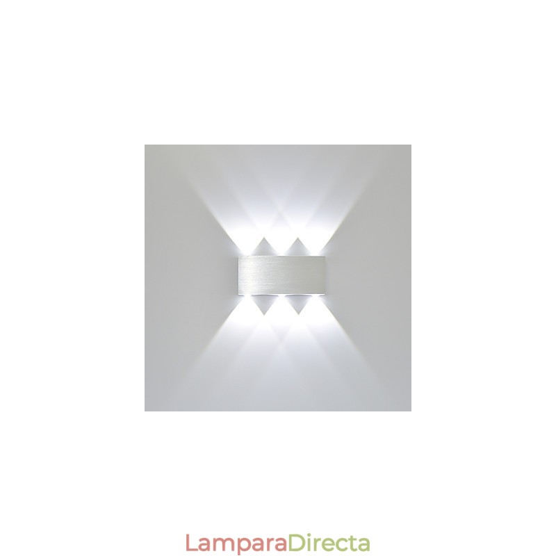 Lámparas de pared empotradas de estilo mini con luz ambiental