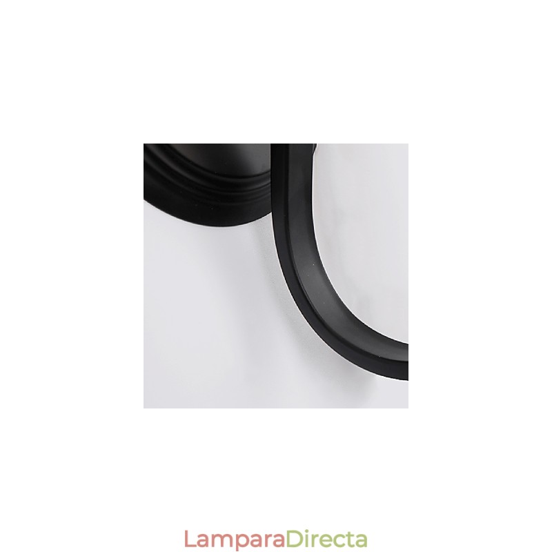 Pintura contemporánea moderna para apliques de pared con luz ambiental.