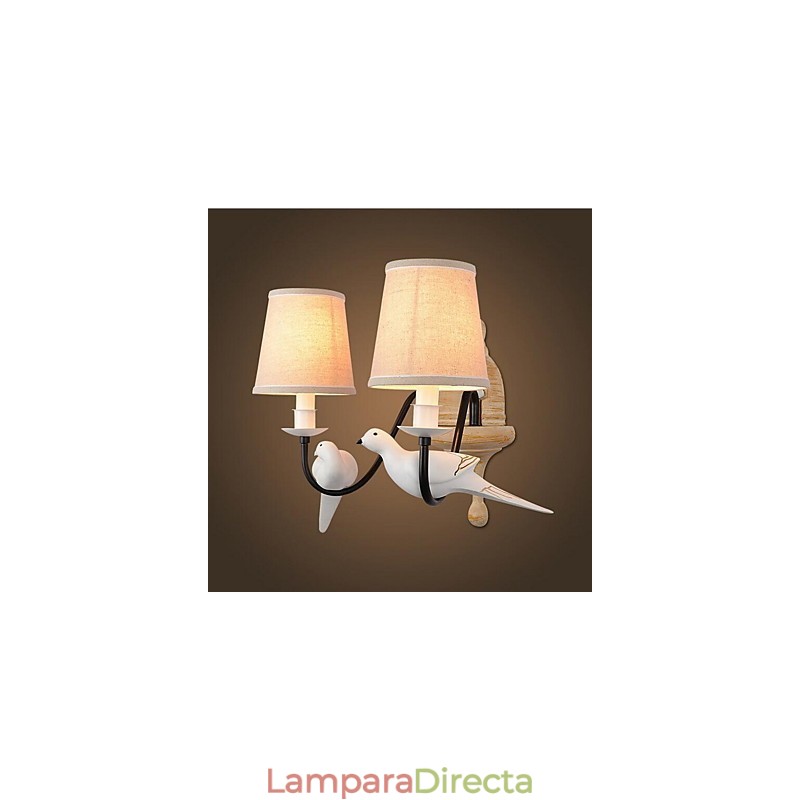 Apliques de pared vintage Otros apliques de pared con luz descendente