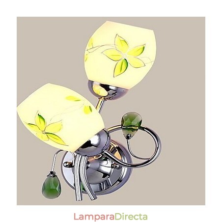 Otra característica simple para apliques de pared con luz ambiental de cristal Otra característica simple para apliques de pared con luz ambiental de cristal