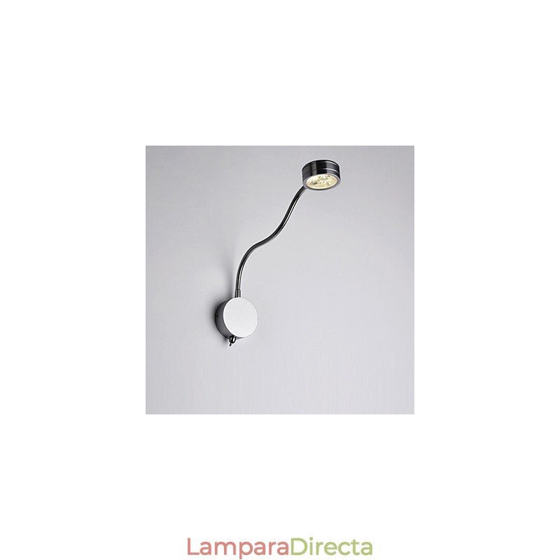 Apliques de pared con luz ambiental contemporánea moderna y característica