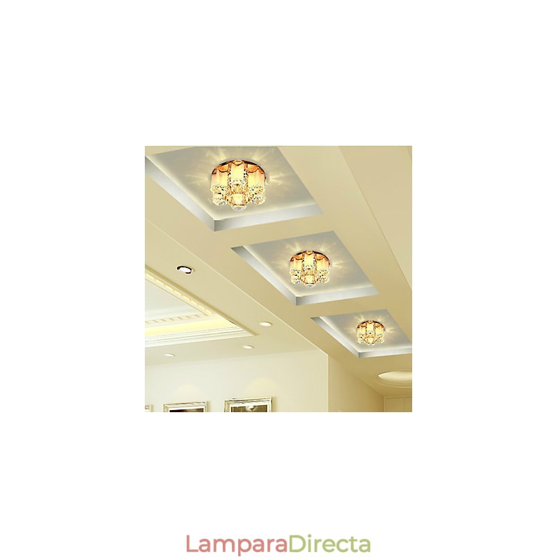 Lámpara de cristal SMD CreativeTube Spotlight Absorb Dome Light