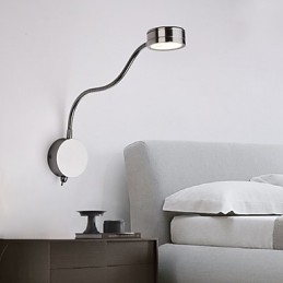 Apliques de pared con luz ambiental contemporánea moderna y característica