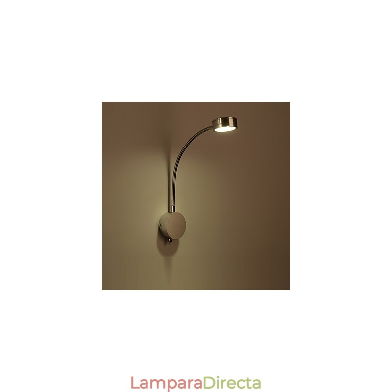 Apliques de pared con luz ambiental contemporánea moderna y característica