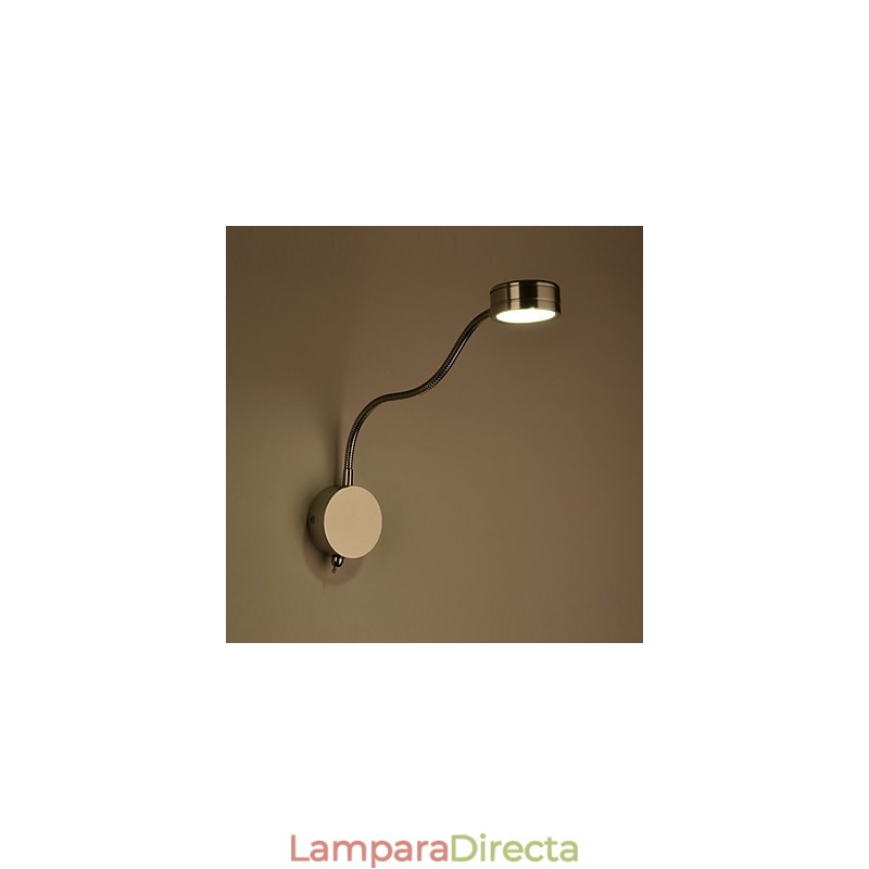 Apliques de pared con luz ambiental contemporánea moderna y característica