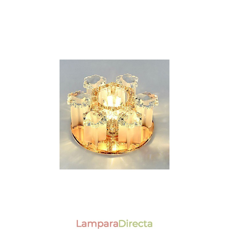 Lámpara de cristal SMD CreativeTube Spotlight Absorb Dome Light