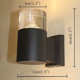 Apliques de pared con función simple integrada para luz ambiental