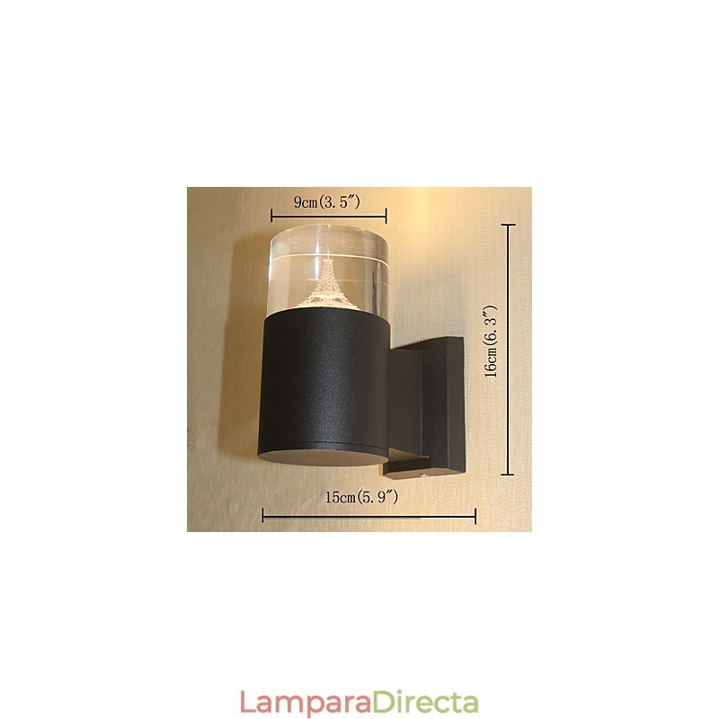 Apliques de pared con función simple integrada para luz ambiental