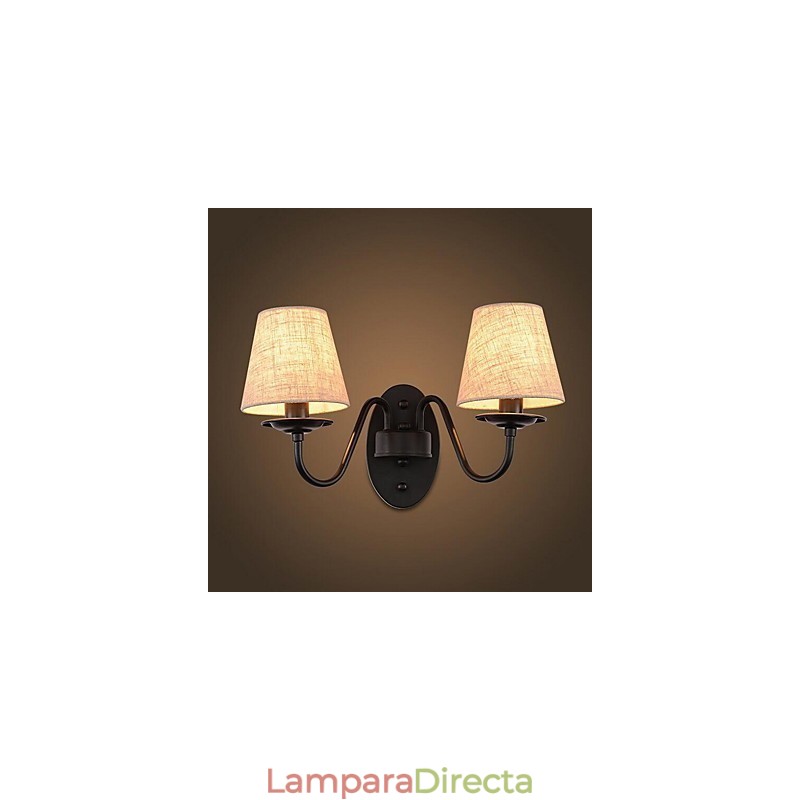 Apliques de pared vintage Otros apliques de pared con luz descendente
