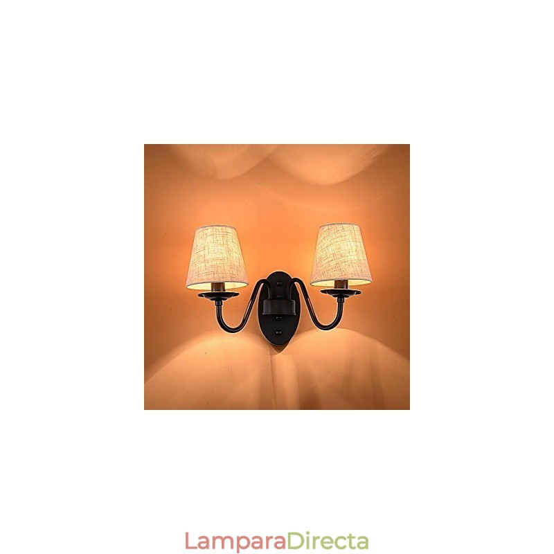 Apliques de pared vintage Otros apliques de pared con luz descendente