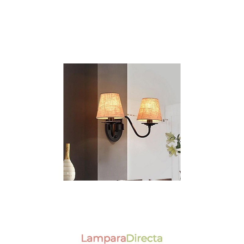 Apliques de pared vintage Otros apliques de pared con luz descendente