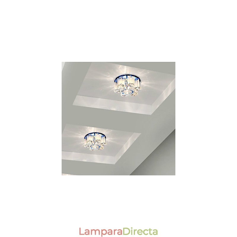 Lámpara de cristal SMD CreativeTube Spotlight Absorb Dome Light