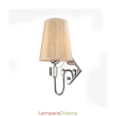 Apliques de pared modernos, contemporáneos, con iluminación ascendente y acabado galvanizado Apliques de pared modernos, contemporáneos, con iluminación ascendente y acabado galvanizado
