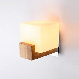Apliques de pared con luz ambiental, sencillos y novedosos, para proteger los ojos, lámpara de noche para dormitorio.