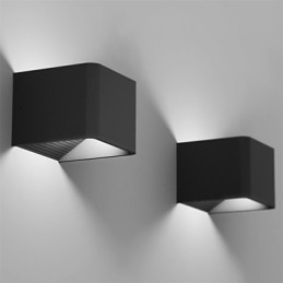 Lámpara de pared moderna para pasillo interior, lámpara de pared de arriba a abajo