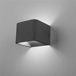 Lámpara de pared moderna para pasillo interior, lámpara de pared de arriba a abajo
