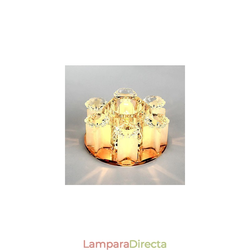 Lámpara de cristal SMD CreativeTube Spotlight Absorb Dome Light