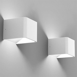 Lámpara de pared moderna para pasillo interior, lámpara de pared de arriba a abajo