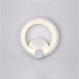 Lámpara de pared con luz ambiental estilo mini con función de novedad integrada y múltiples tonos