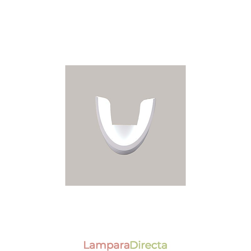 Pintura contemporánea moderna para apliques de pared con luz ambiental.