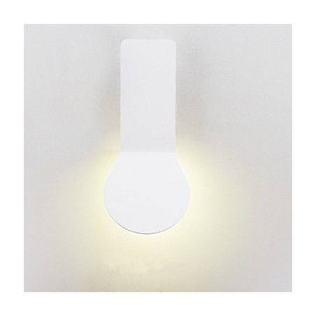 Función de pintura contemporánea moderna integrada para apliques de pared con luz descendente. Función de pintura contemporánea moderna integrada para apliques de pared con luz descendente.