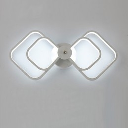 Lámpara de pared con función de pintura contemporánea moderna integrada para luz ambiental.