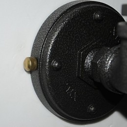 Lámpara de pared decorativa de tubo de hierro industrial retro simple