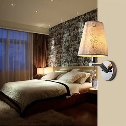 Apliques de pared con luz ambiental de cristal, modernos y contemporáneos, con acabado en plata