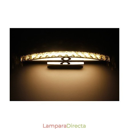 Iluminación de baño de pared de cristal contemporánea Iluminación de baño de pared de cristal contemporánea