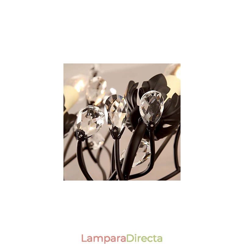 Pintura moderna contemporánea tradicional clásica rústica estilo cabaña campestre para iluminación de cristal