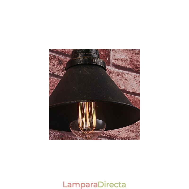 Lámparas de pared con forma de tubería de agua, estilo industrial retro, creativas, de metal, para restaurantes, cafeterías, bares, mesas de bar, apliques de pared.
