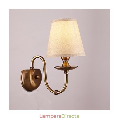 Apliques de pared con luz descendente, tradicionales, clásicos, galvanizados, con protección ocular. Apliques de pared con luz descendente, tradicionales, clásicos, galvanizados, con protección ocular.